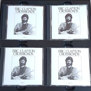 Eric Clapton CROSSROADS 4 CD Box Set 1988 w/ Booklet